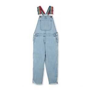Stella McCartney Kids RAINBOW Tape Denim Dungarees